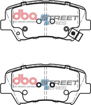 DBA Australia DB2240SS - Set placute frana,frana disc aaoparts.ro