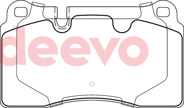 DEEVO BP78920 - Set placute frana,frana disc aaoparts.ro