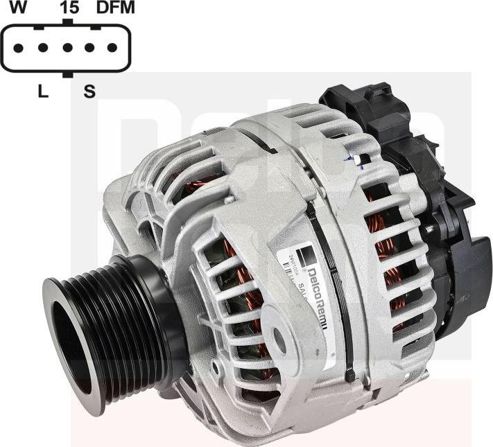 Delco Remy SAL92022-12B1 - Generator / Alternator aaoparts.ro
