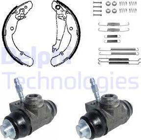 Delphi 944 - Set saboti frana aaoparts.ro