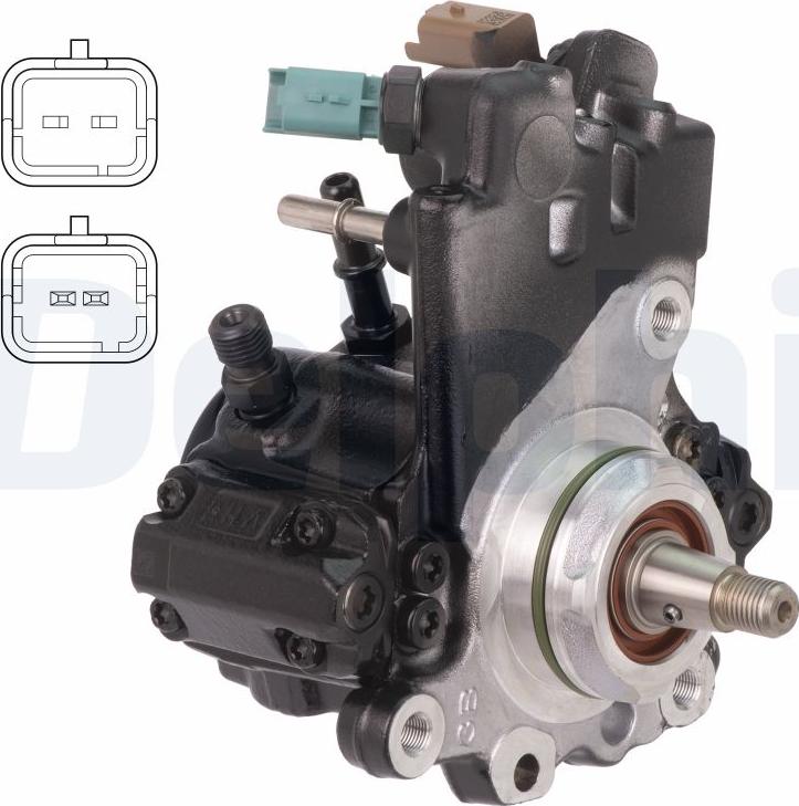 Delphi 28526582-12B1 - Pompa de inalta presiune aaoparts.ro