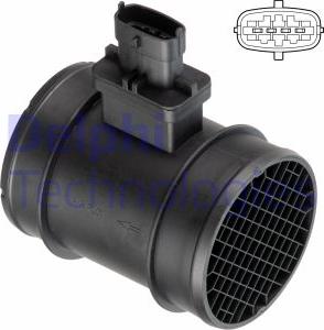 Delphi AF10698-12B1 - Senzor debit aer aaoparts.ro