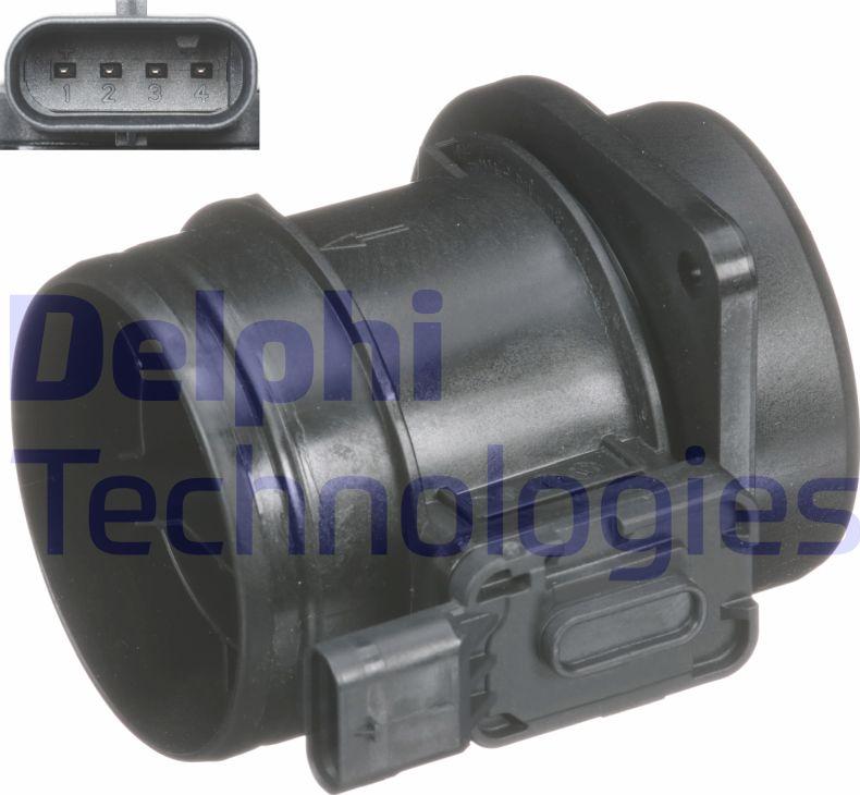 Delphi AF10656-12B1 - Senzor debit aer aaoparts.ro