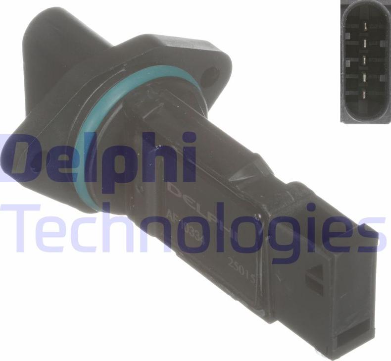 Delphi AF10334-12B1 - Senzor debit aer aaoparts.ro