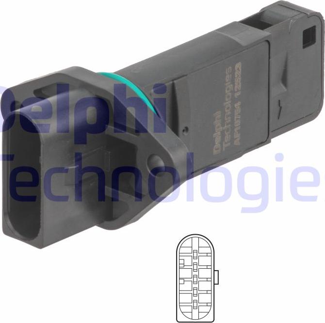 Delphi AF10754-12B1 - Senzor debit aer aaoparts.ro