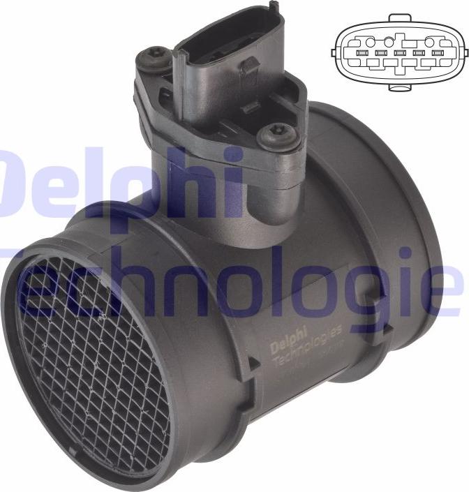 Delphi AF10784-12B1 - Senzor debit aer aaoparts.ro