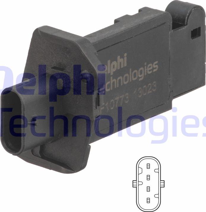 Delphi AF10773-12B1 - Senzor debit aer aaoparts.ro