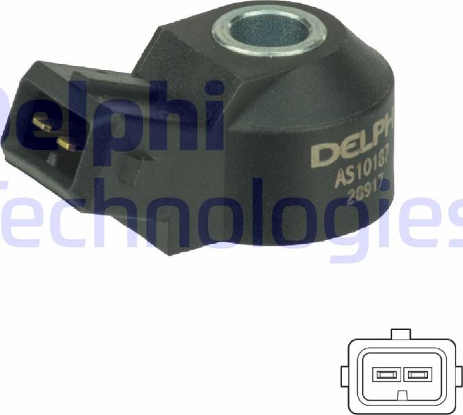 Delphi AS10187 - Senor batai aaoparts.ro