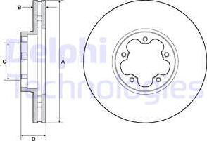 FORD 2527117 - Disc frana aaoparts.ro