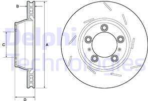 BOSCH 0 986 479 733 - Disc frana aaoparts.ro