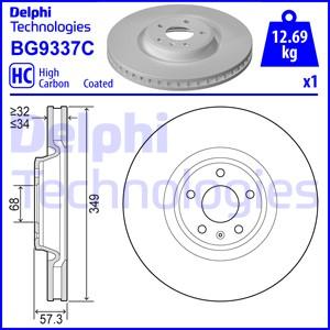 Delphi BG9337C - Disc frana aaoparts.ro