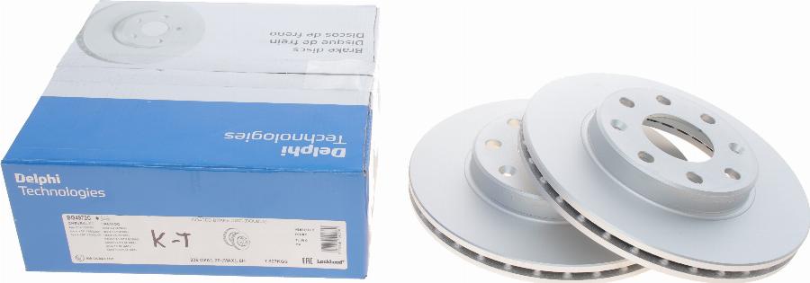 Delphi BG4972C - Disc frana aaoparts.ro