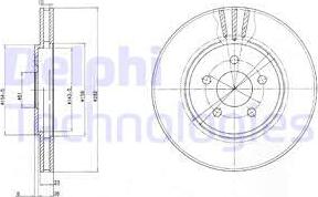 Delphi BG4000 - Disc frana aaoparts.ro