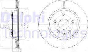 Delphi BG4190 - Disc frana aaoparts.ro