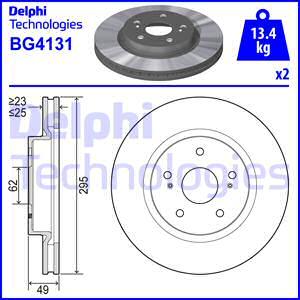 Delphi BG4131 - Disc frana aaoparts.ro