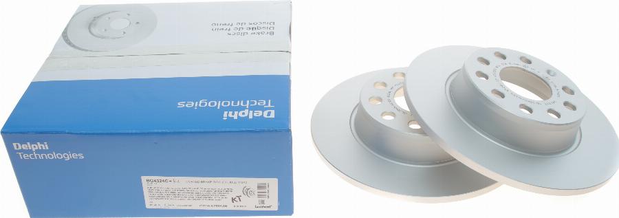 Delphi BG4324C - Disc frana aaoparts.ro