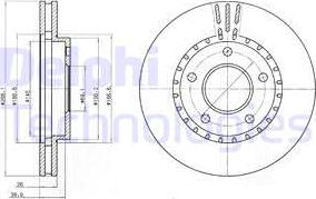 MDR MFD-2545 - Disc frana aaoparts.ro