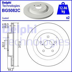 Delphi BG5082C - Disc frana aaoparts.ro