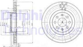 Delphi BG3944 - Disc frana aaoparts.ro