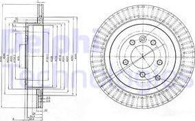 Delphi BG3925C - Disc frana aaoparts.ro