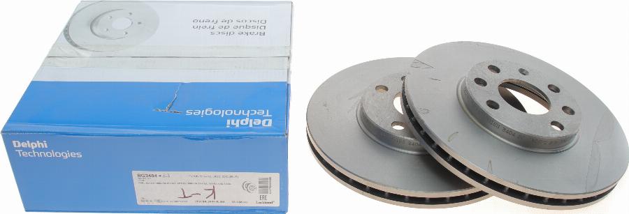 Delphi BG3404 - Disc frana aaoparts.ro