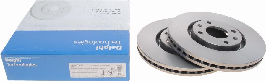 Delphi BG3622 - Disc frana aaoparts.ro