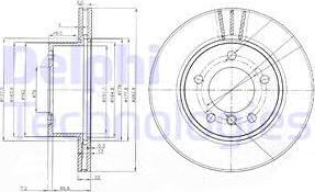 Delphi BG3899C - Disc frana aaoparts.ro