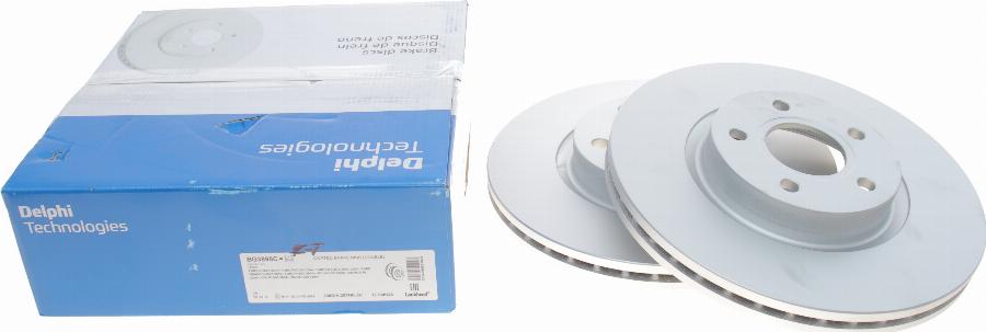 Delphi BG3895C - Disc frana aaoparts.ro