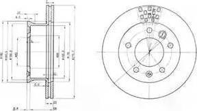 Valeo 186553 - Disc frana aaoparts.ro