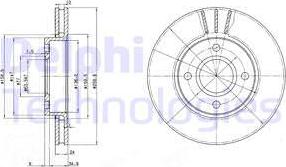 Delphi BG2780 - Disc frana aaoparts.ro