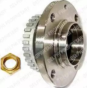 Delphi BK676 - Butuc roata aaoparts.ro