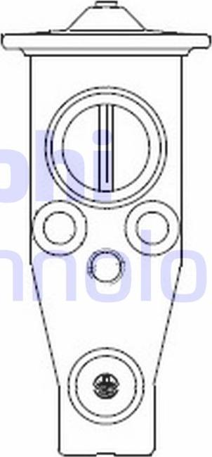 Delphi CB1017V - Supapa expansiune, clima aaoparts.ro