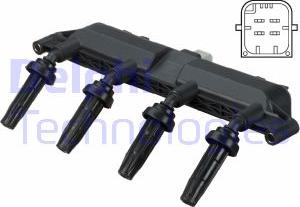Delphi CE20011 - Bobina de inductie aaoparts.ro