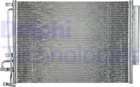 Delphi CF20260 - Condensator, climatizare aaoparts.ro