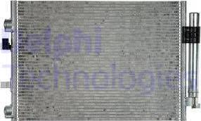 Delphi CF20217 - Condensator, climatizare aaoparts.ro