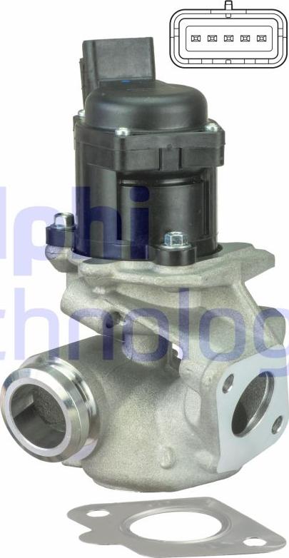 Delphi EG10415-12B1 - Supapa EGR aaoparts.ro