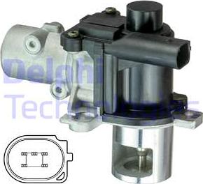 Delphi EG10425-15B1 - Supapa EGR aaoparts.ro