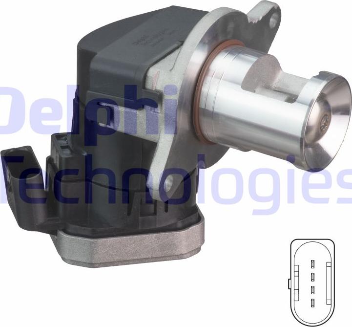 Delphi EG10428-12B1 - Supapa EGR aaoparts.ro