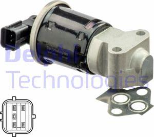 Delphi EG10514-12B1 - Supapa EGR aaoparts.ro