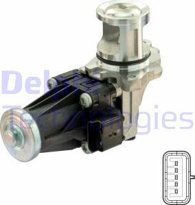 Delphi EG10585-12B1 - Supapa EGR aaoparts.ro