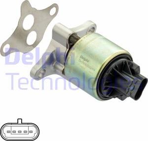 Delphi EG10397-12B1 - Supapa EGR aaoparts.ro