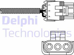 Delphi ES10996-12B1 - Sonda Lambda aaoparts.ro