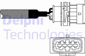 Delphi ES10982-12B1 - Sonda Lambda aaoparts.ro