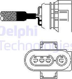 Delphi ES10403-12B1 - Sonda Lambda aaoparts.ro