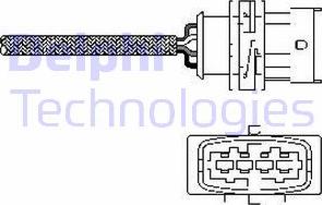 Delphi ES10789-12B1 - Sonda Lambda aaoparts.ro