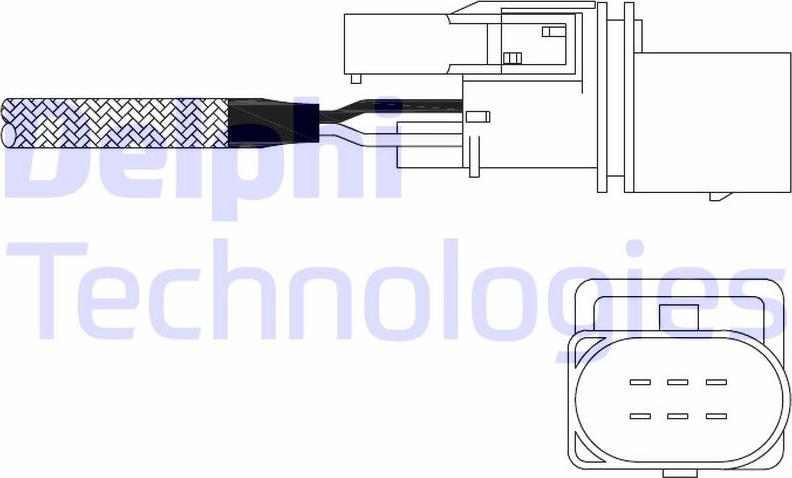 Delphi ES11015-12B1 - Sonda Lambda aaoparts.ro