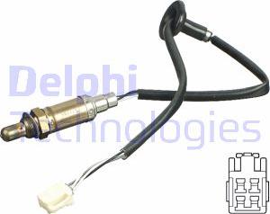 Delphi ES11106-12B1 - Sonda Lambda aaoparts.ro