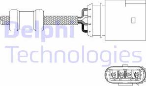 Delphi ES20348-12B1 - Sonda Lambda aaoparts.ro