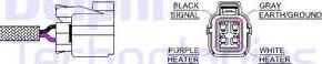 Delphi ES20215-12B1 - Sonda Lambda aaoparts.ro