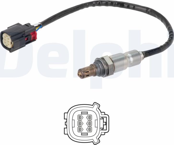 Delphi ES21414-12B1 - Sonda Lambda aaoparts.ro